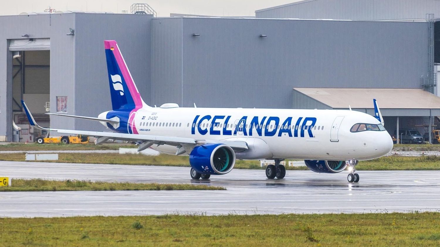 «Traición» a la islandesa: el primer Airbus en la historia de Icelandair realizó su vuelo de prueba