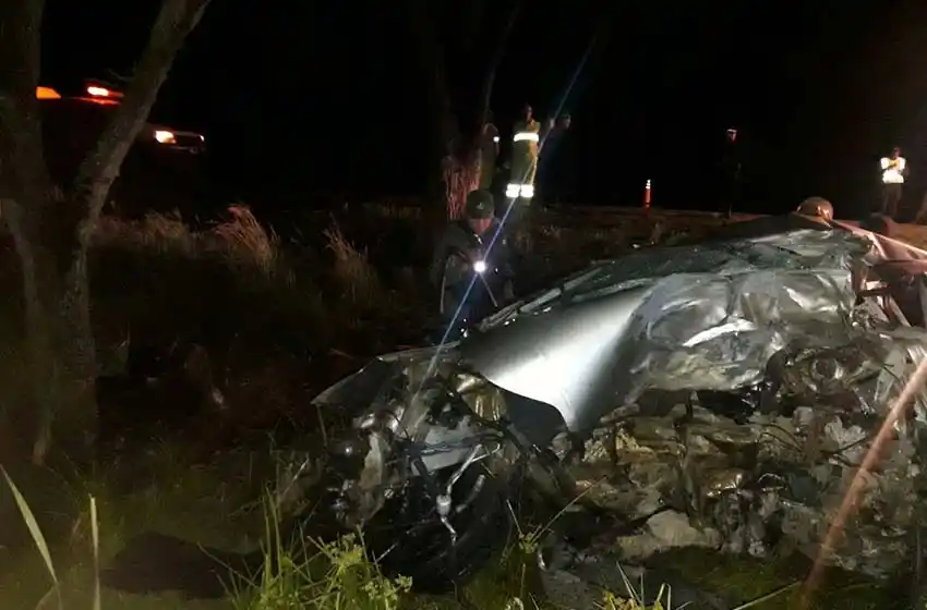 Una joven perdió la vida al despistar en la ruta 8