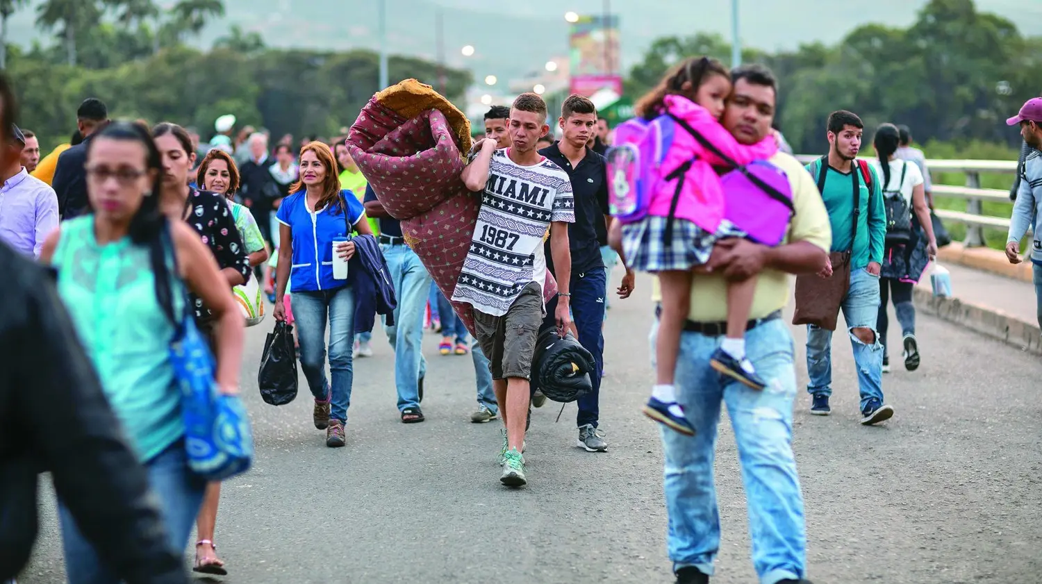 Venezolanos en campos de concentración
