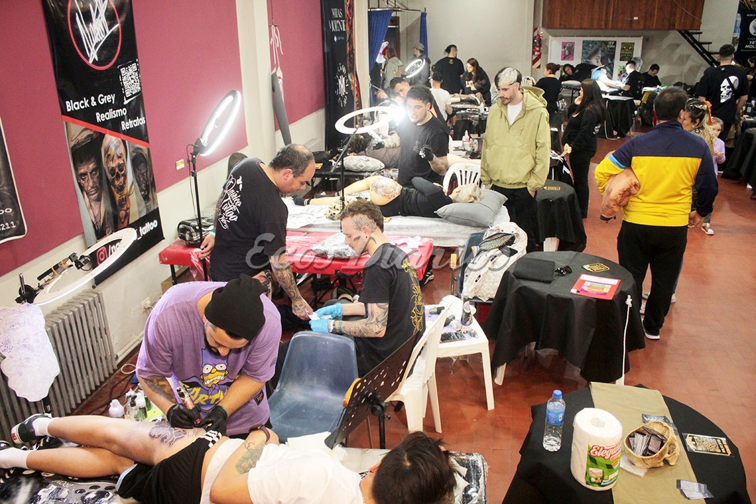 En el Centro Cultural. Se volverá a realizar la convención de tatuadores