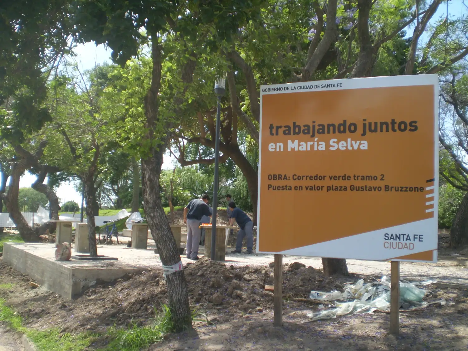 Avanzan los trabajos en el Corredor Verde Escalante