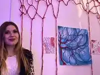 Ana Paula Canelo, artista plástica venadense.