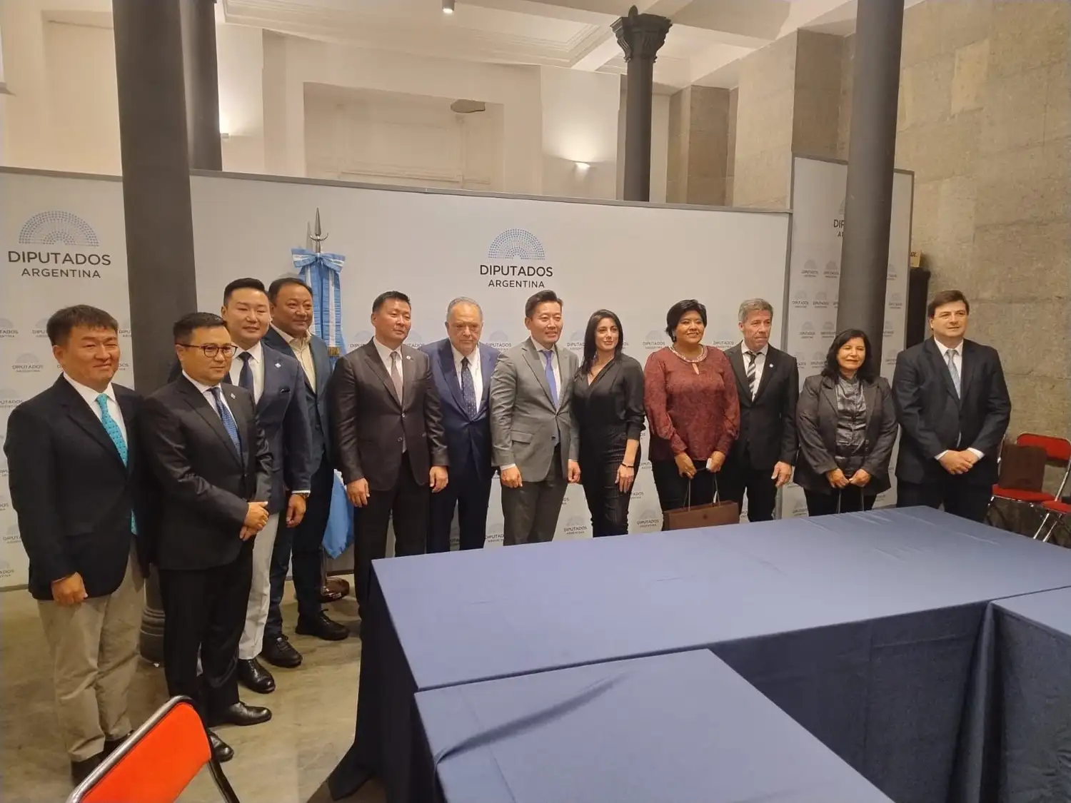 Integrantes de los organismos bilaterales que participaron de la reunión.
