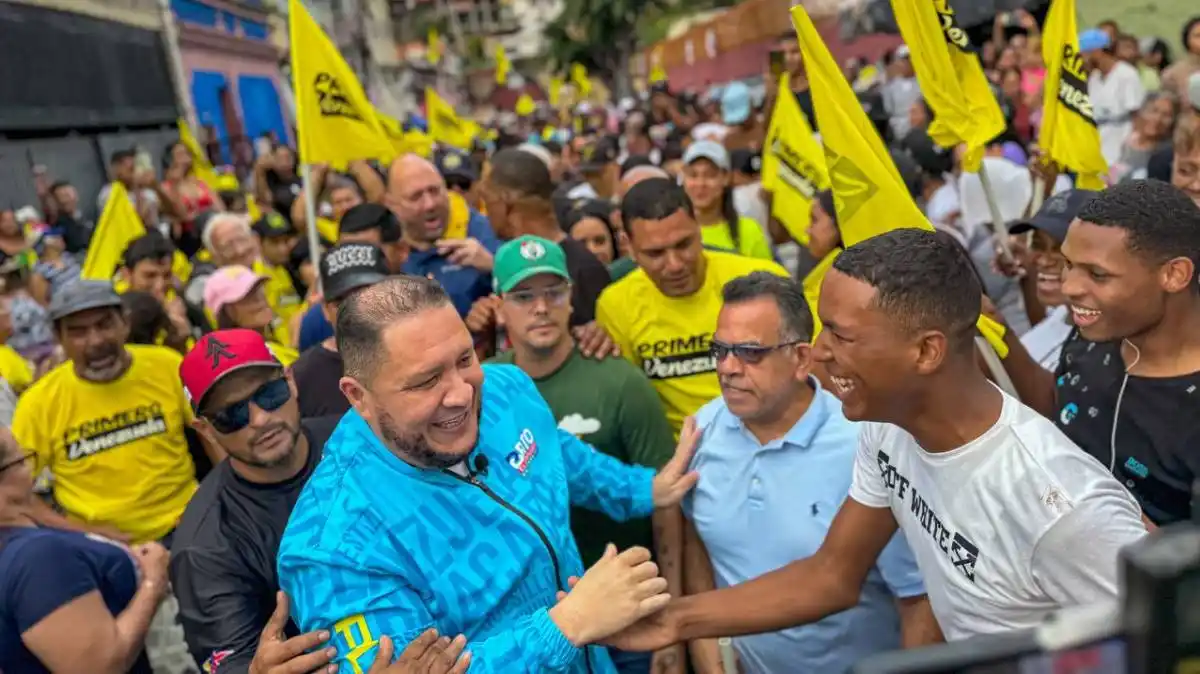 José Brito en Caracas: «El 28 hay dos caminos: el de la oscuridad de un barranco y el de la luz de la oportunidad, Venezuela cuento contigo para cambiar esta vaina»