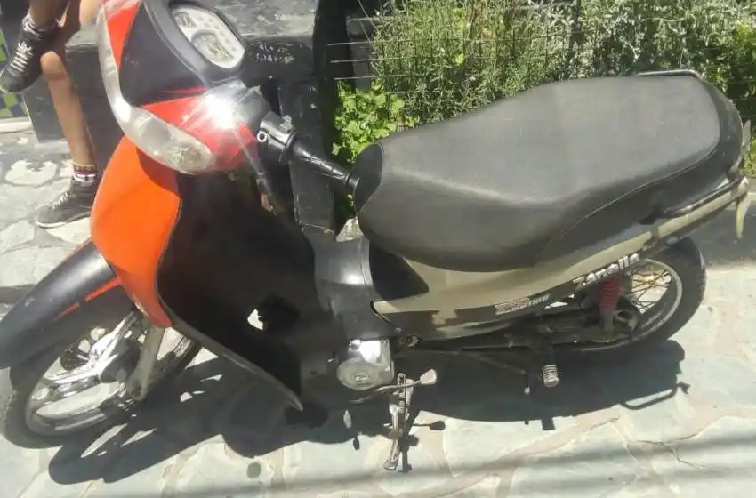 Un aprehendido por el robo de una moto