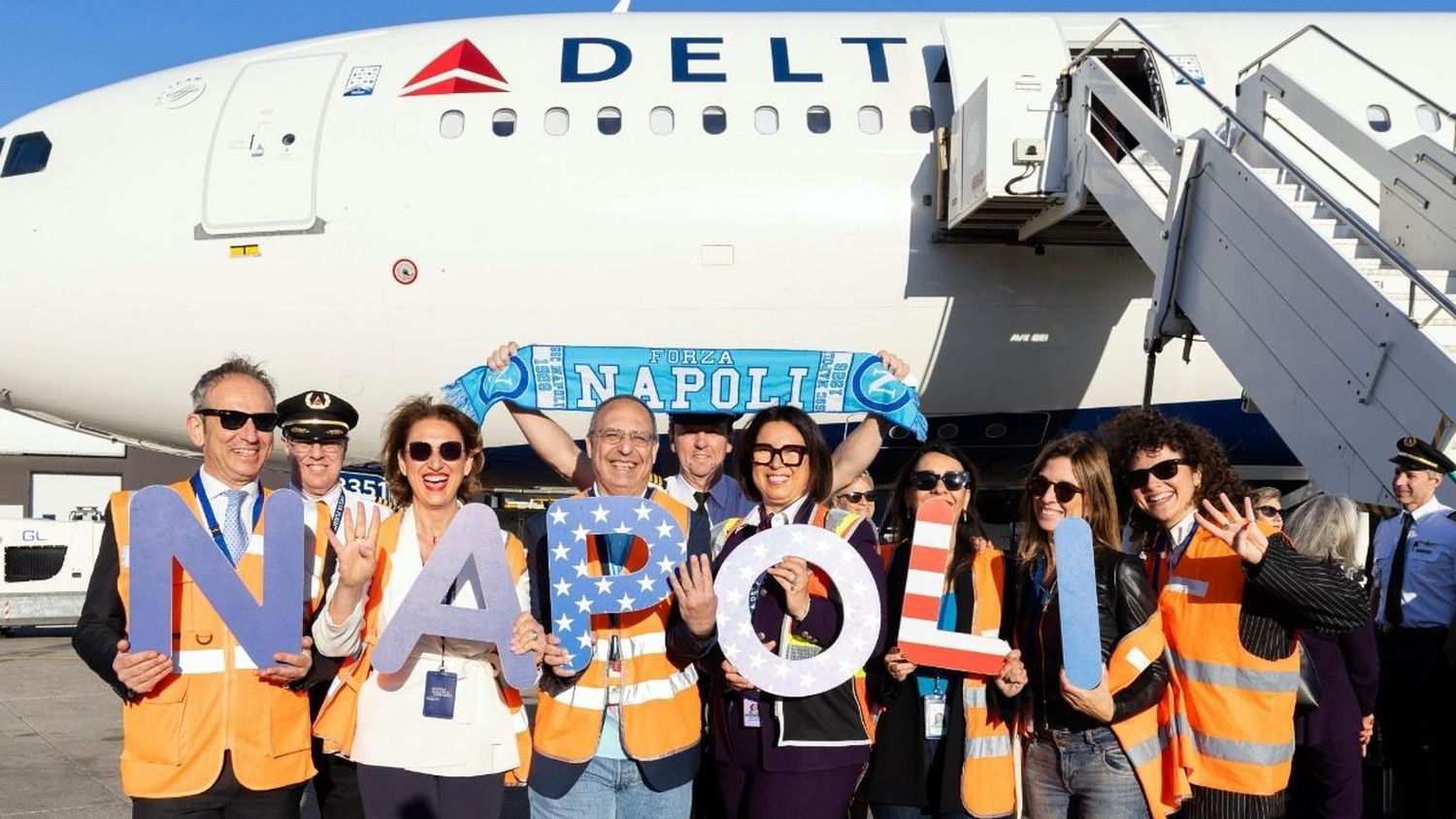 Delta Air Lines inaugura sus vuelos entre Atlanta y Napoles