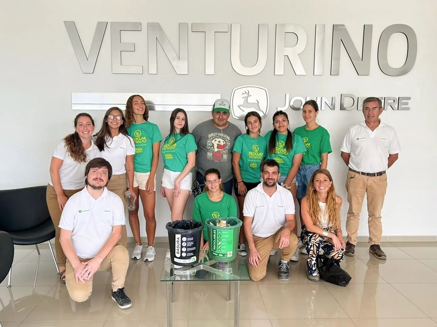 “Reciclar Venado” sigue con capacitaciones en empresas de Venado Tuerto