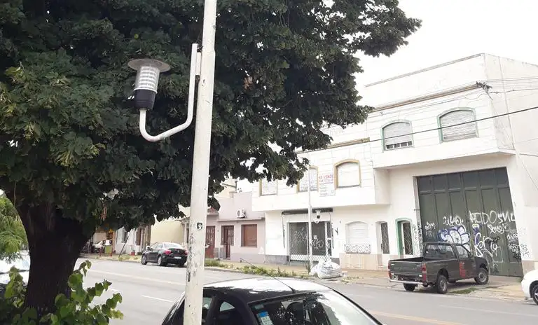 En Santamarina 50 la zona está muy oscura de noche