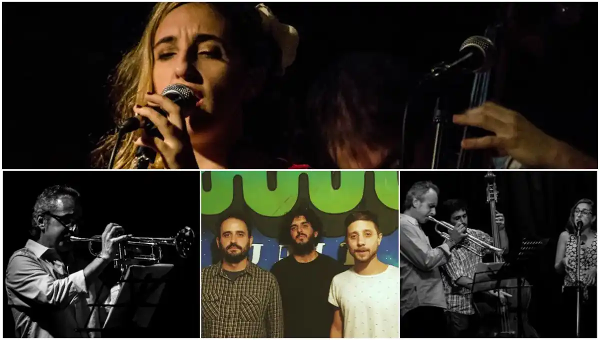 Juan Cruz de Urquiza y Lucia Boffo en el Ciclo de Jazz Auditorium