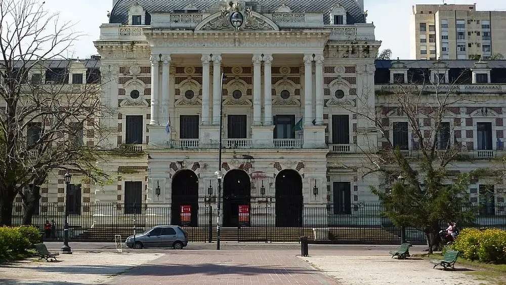 La sede de la Gobernación de la provincia de Buenos Aires.