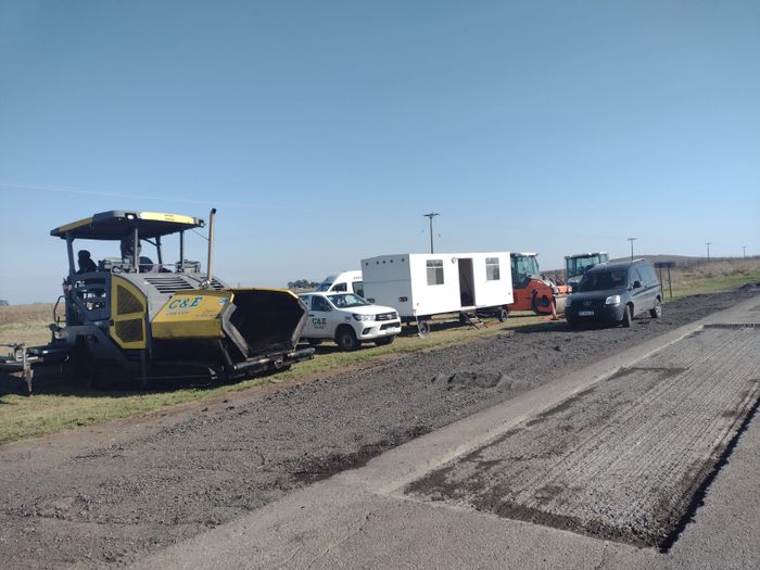 Realizan trabajos de reparación en el acceso a María Ignacia Vela