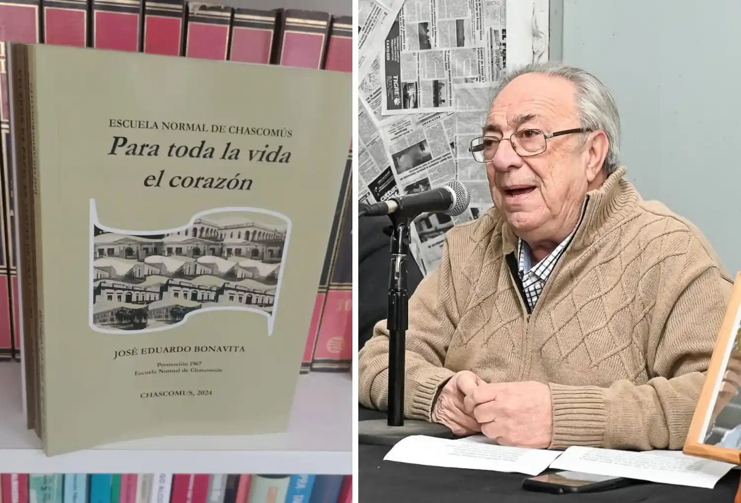 Este viernes se presenta “Para toda la Vida el Corazón”, nuevo libro de José Eduardo Bonavita