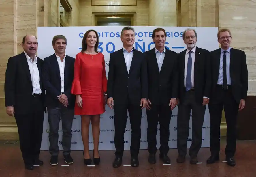 Macri y Vidal lanzaron los nuevos créditos hipotecarios a 30 años