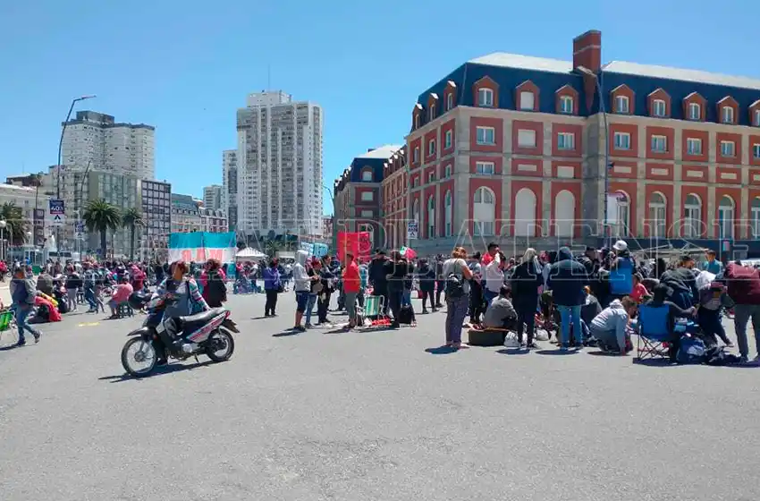 Montenegro sobre el corte en el Casino: "No voy a aceptar que dañen a Mar del Plata"