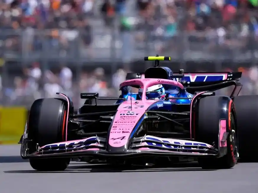 Mal comienzo para Colapinto en Canadá. Foto: Reuters