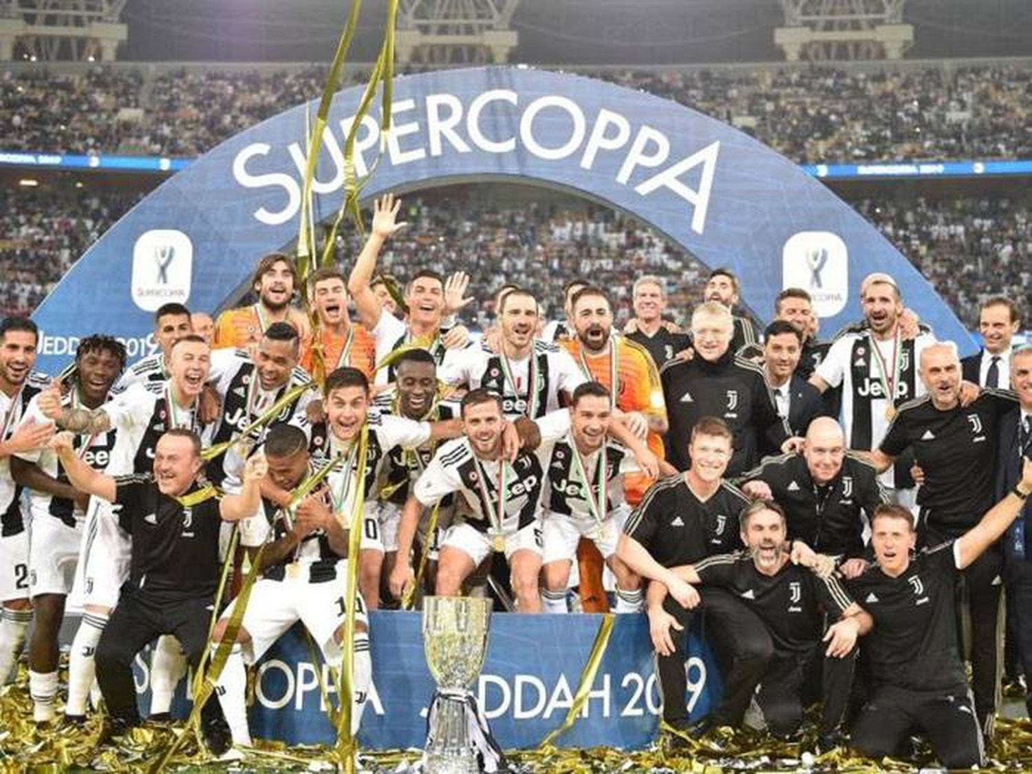 Juventus es campeón de  la Supercopa de Italia