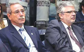 Once: condenados Schiavi, Cirigliano y el motorman