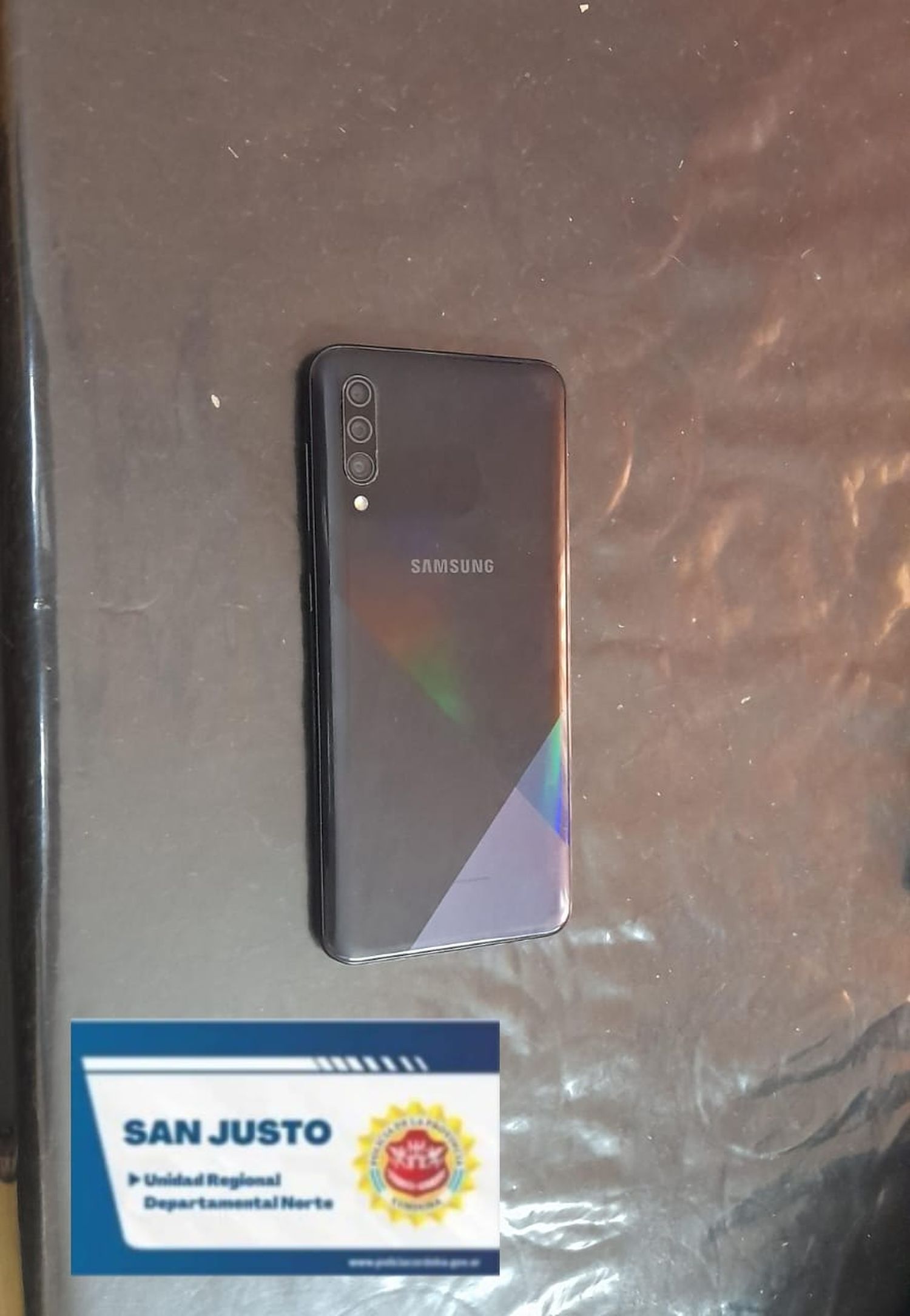El celular en cuestión