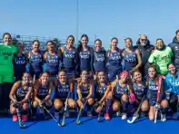 Las Leonas se presentan a las 12 en Montevideo.Foto:CAH