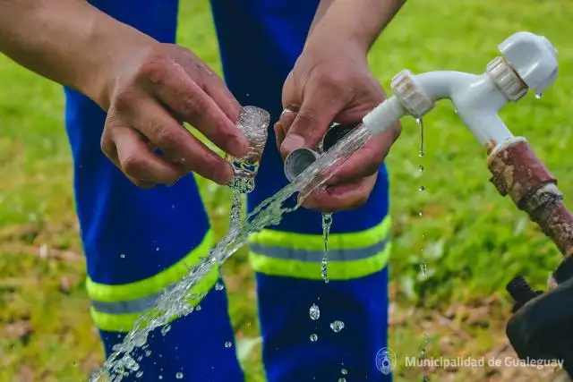 Desde el Municipio insisten que “el agua es apta para consumo humano”
