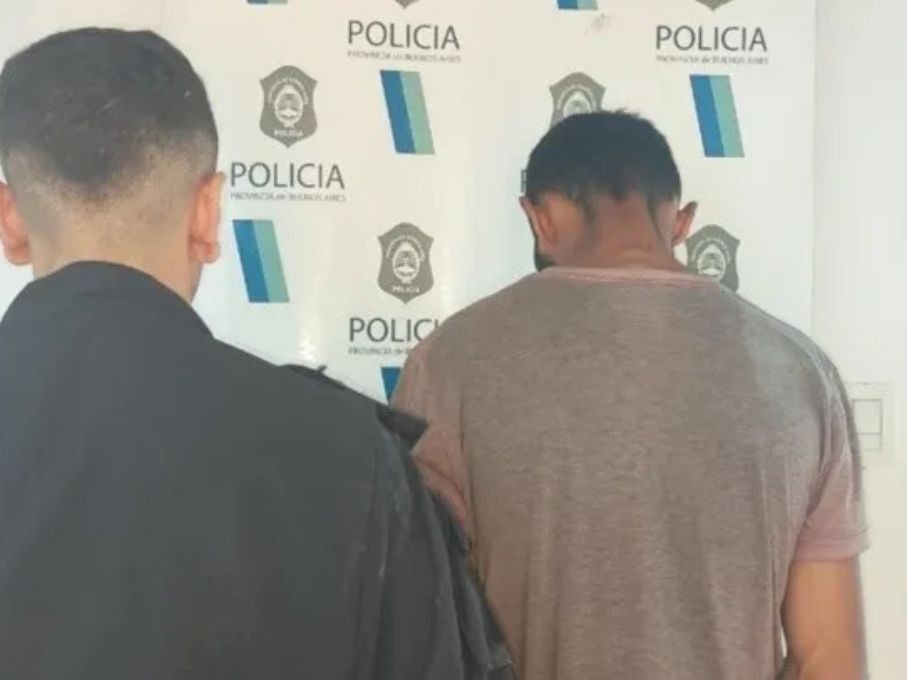 Uno de los aprendidos por la policía