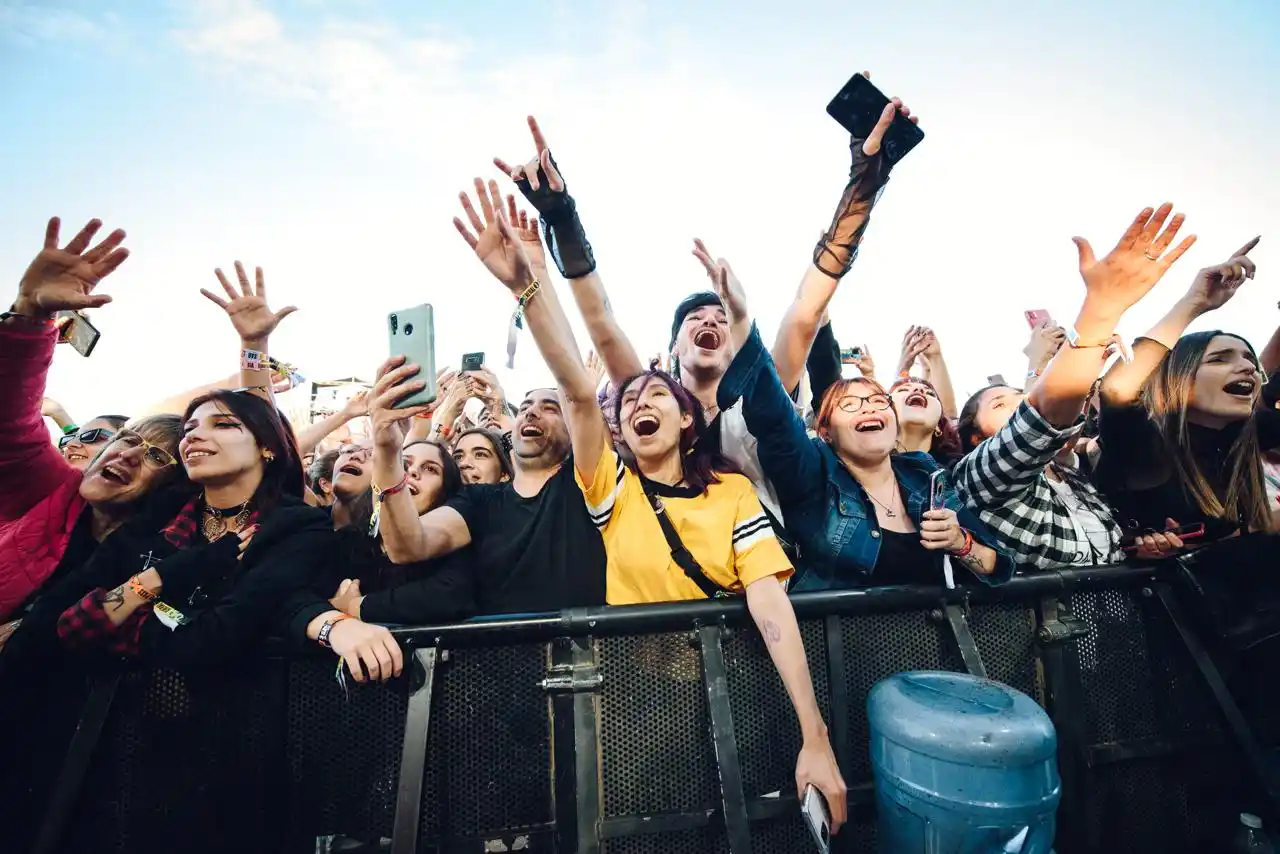 Lollapalooza Argentina. Evento que reúne a miles de personas