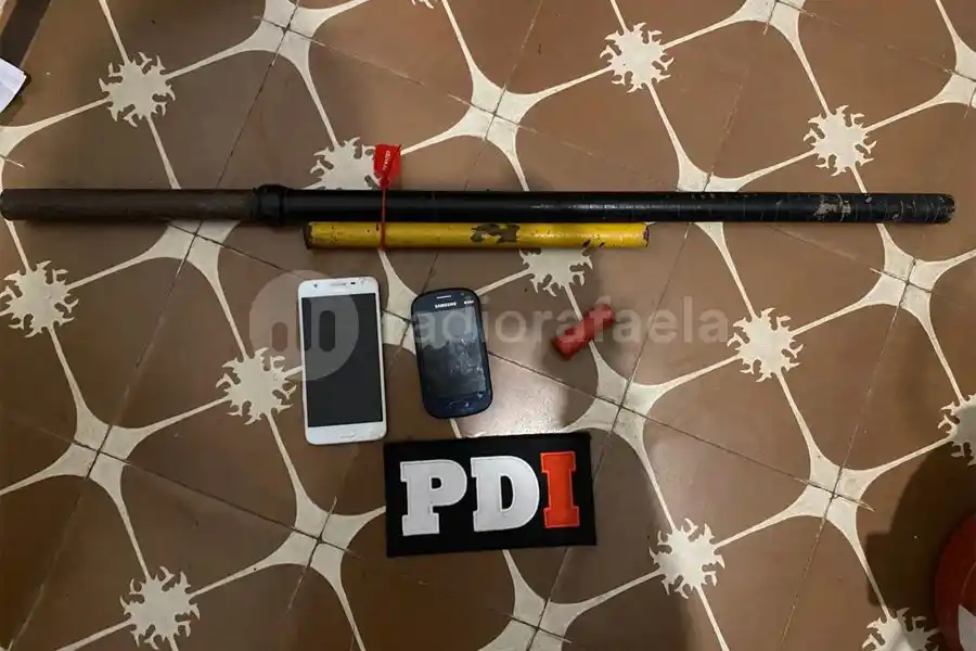 Elementos secuestrados por la PDI