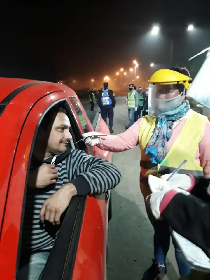 Tras los contagios, una ciudad entrerriana implementa un control de olfato en su ingreso