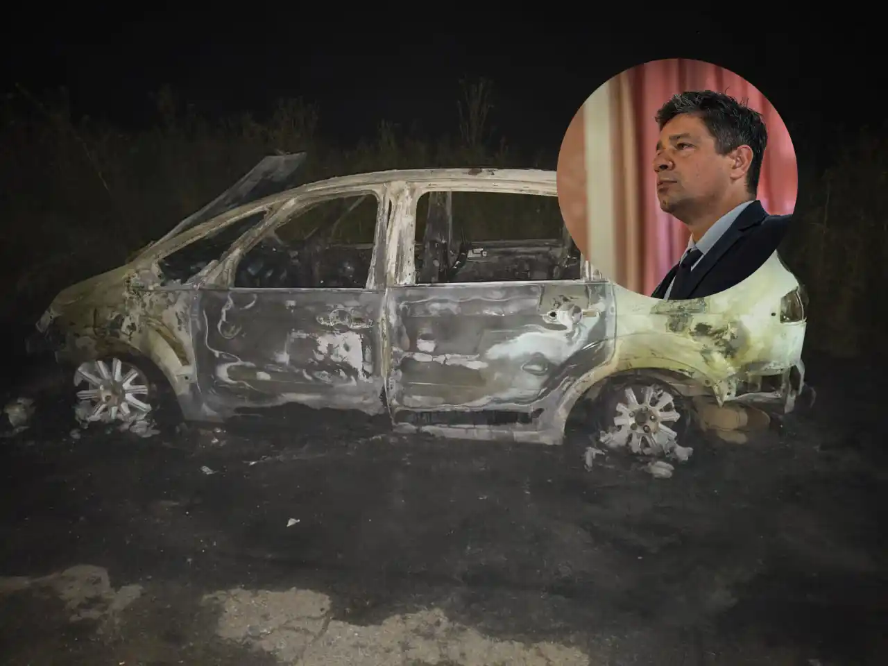 Así quedó el Ford S-Max de Diego Lafalce