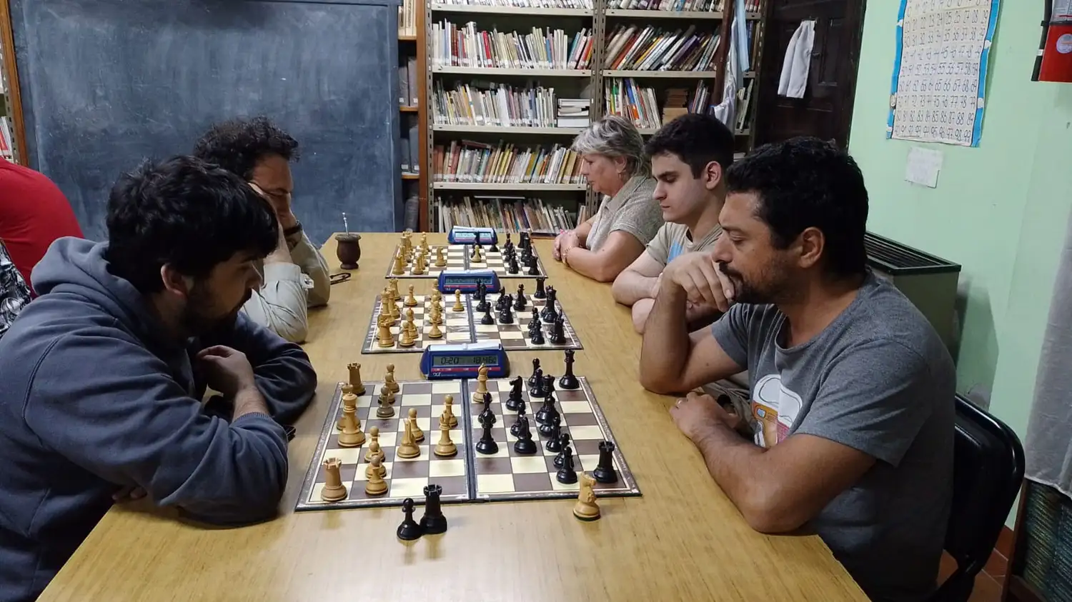 Una imagen de las partidas en Moreno y Arana.