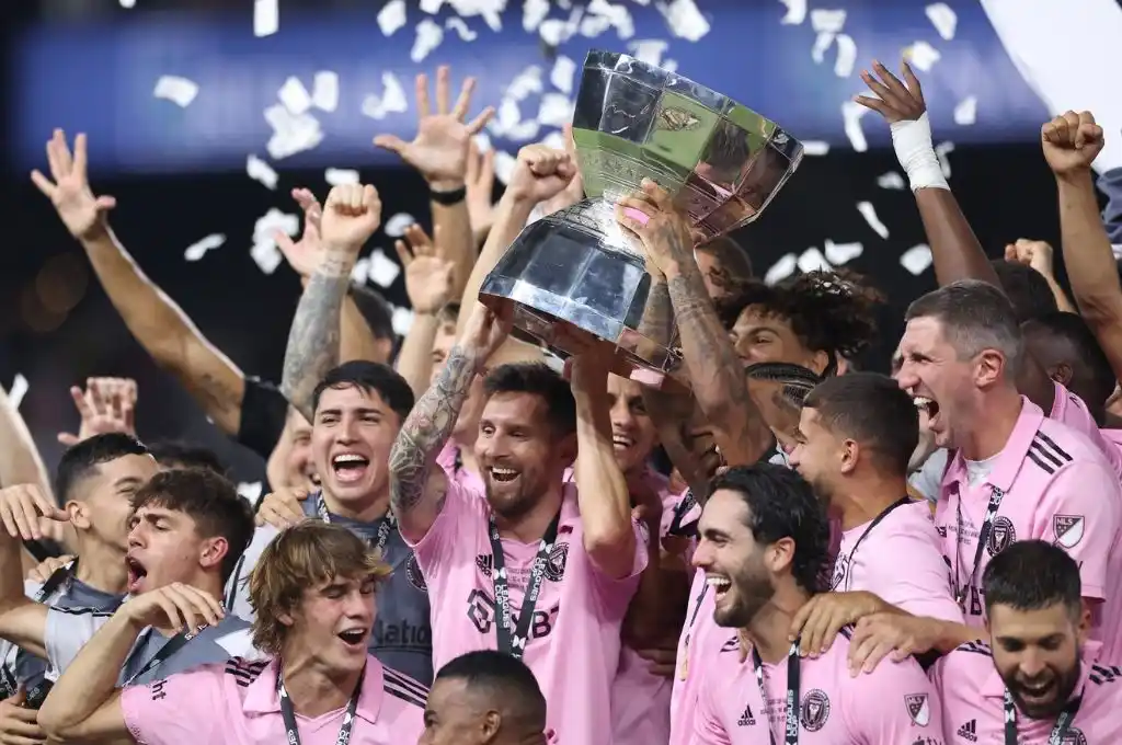 En la final ante Nashville, el Inter Miami se quedó con la copa