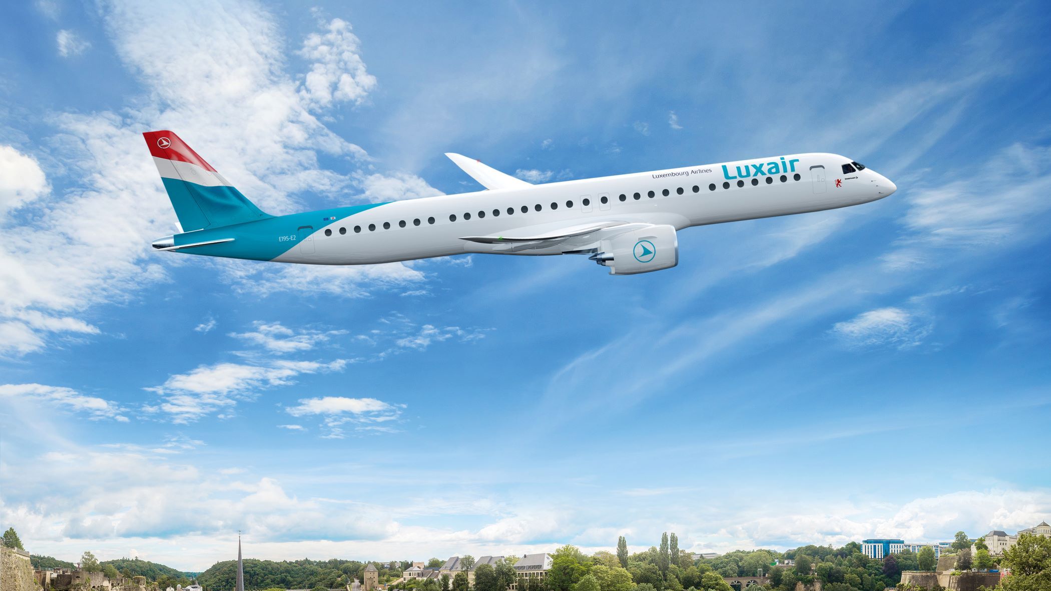 Luxair selecciona a RECARO y su línea R2 para su futura flota de Embraer E195-E2