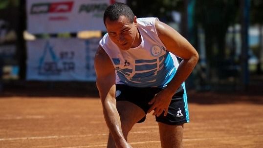 Con Silvio Velo como anfitrión, este fin de semana se juega un torneo de tenis para ciegos en San Pedro