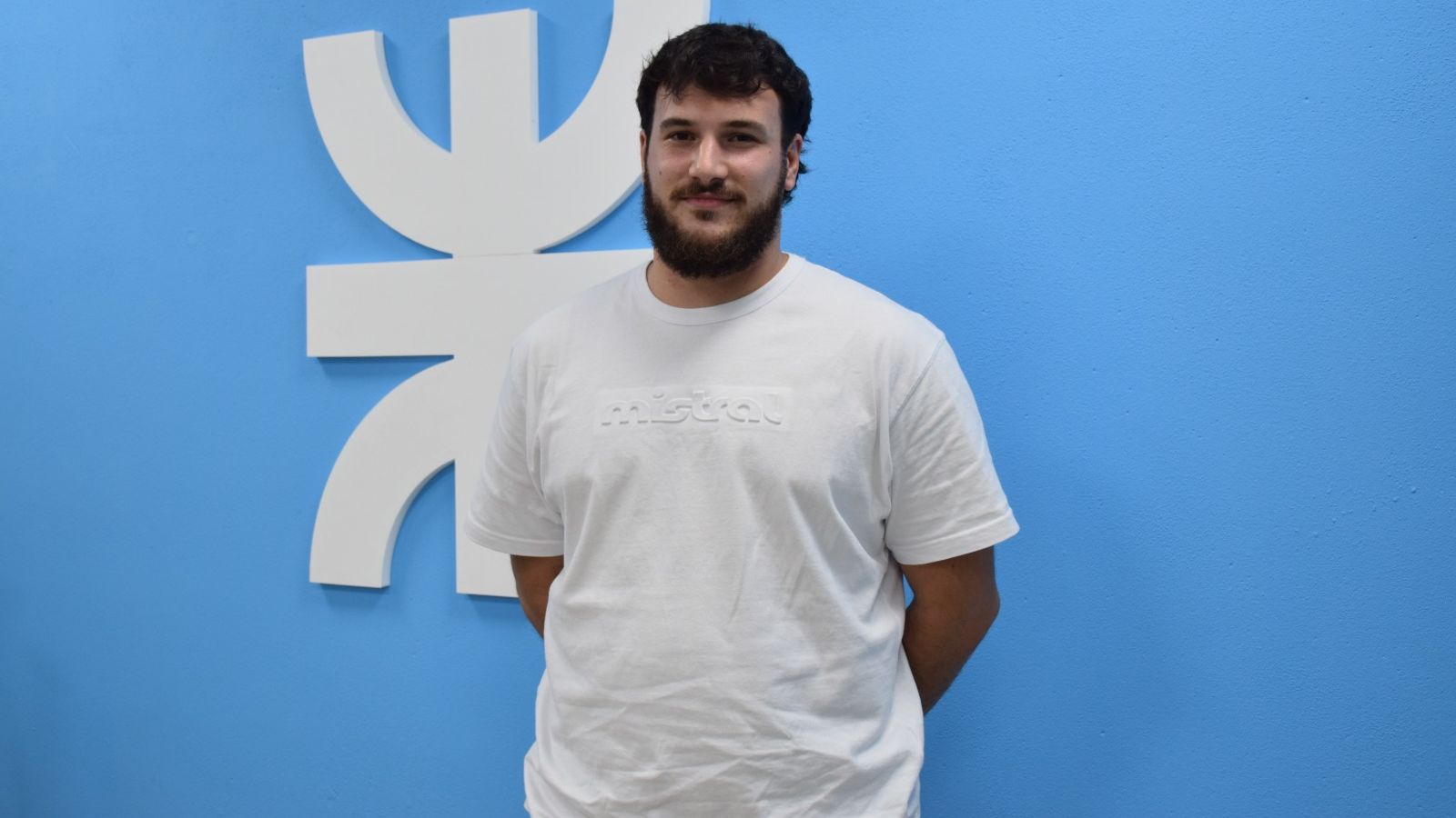 Federico Beck, uno de los nueve seleccionados en el país para la beca.