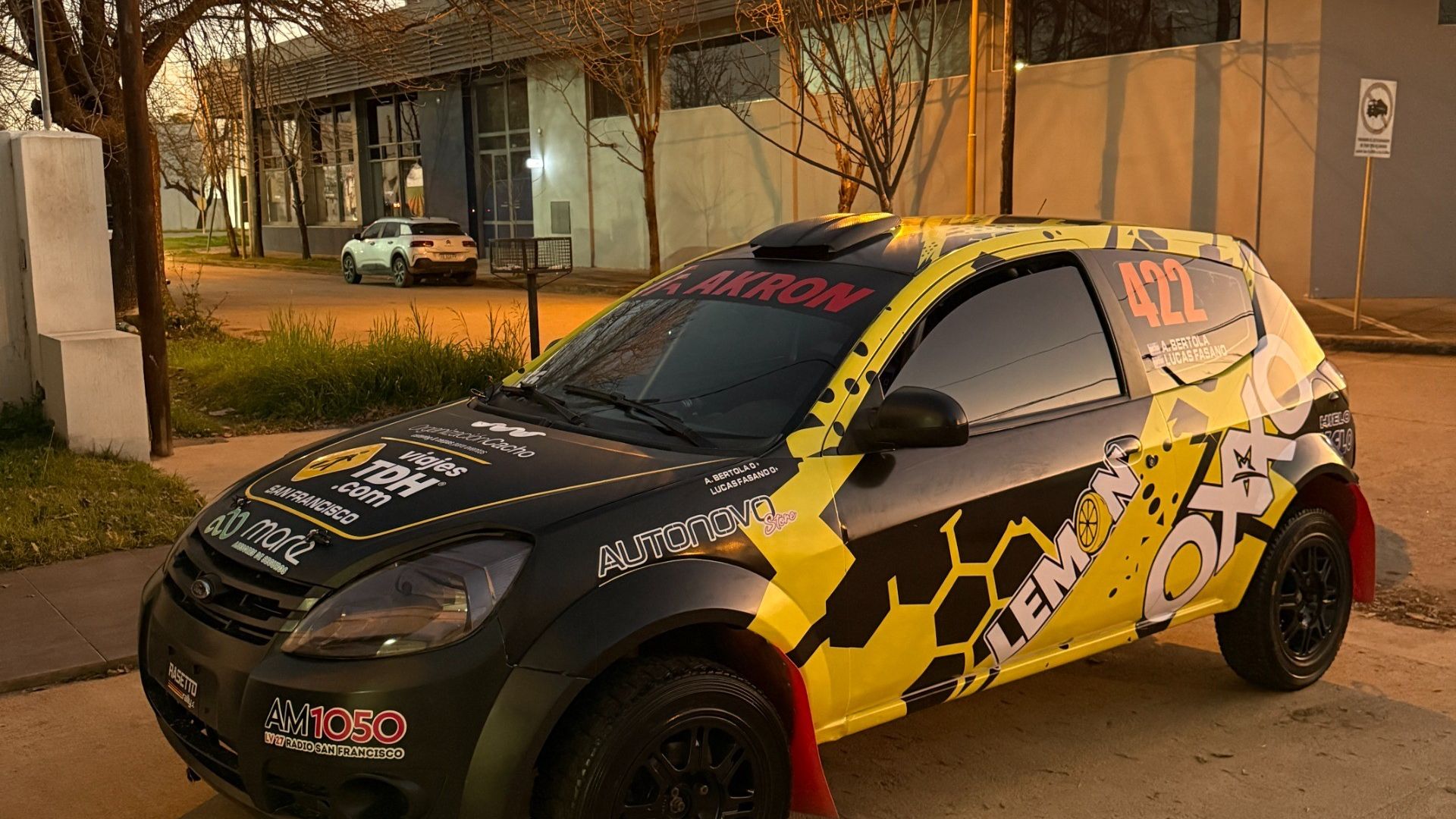 Bertola y Fasano correrán juntos el Rally "Ciudad de San Francisco"