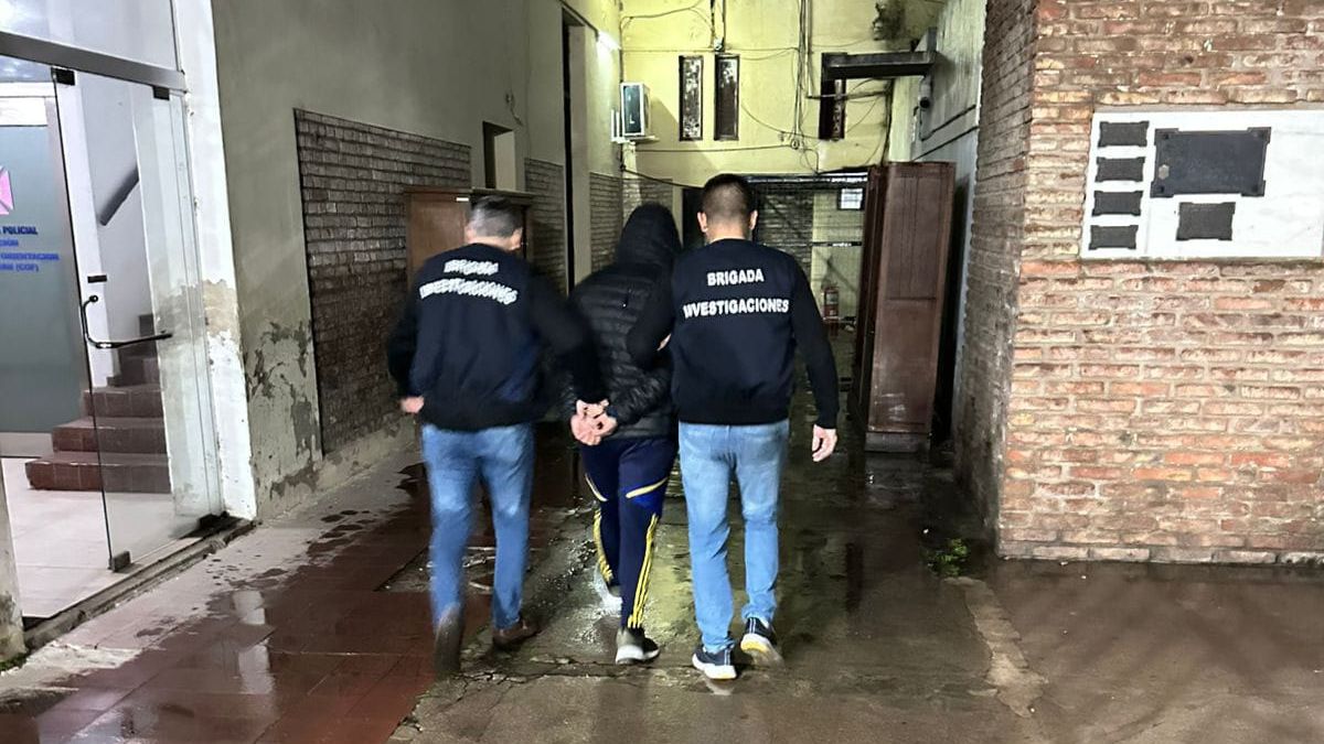 El detenido será trasladado a Santa Fe.