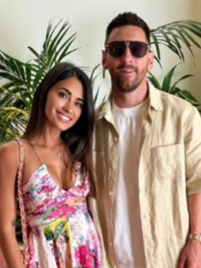 Lionel Messi y Antonela Roccuzzo, invitados de lujo en el concierto de Taylor Swift en Miami