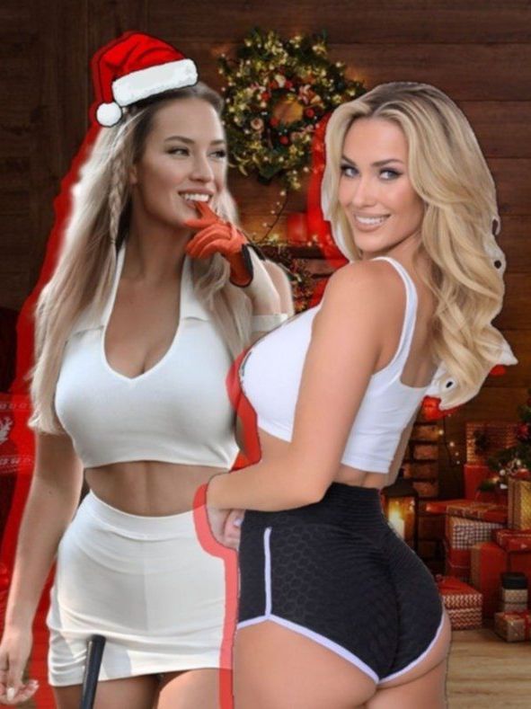 Los provocativos "regalos" de Navidad de Paige Spiranac encienden las redes