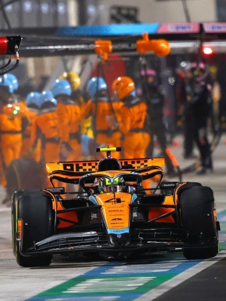 El increíble récord de Lando Norris y el equipo McLaren en los pits