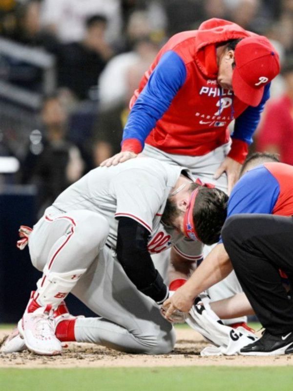 Bryce Harper lesionado: impacto en los Filis y lista de lesionados