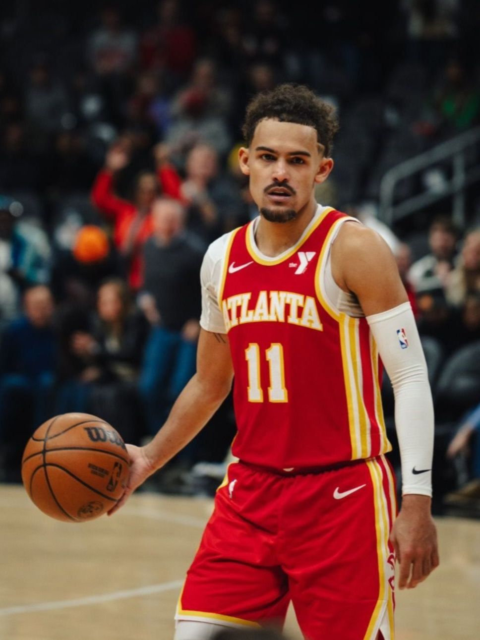 El insólito pedido de Trae Young a Messi en conferencia de prensa