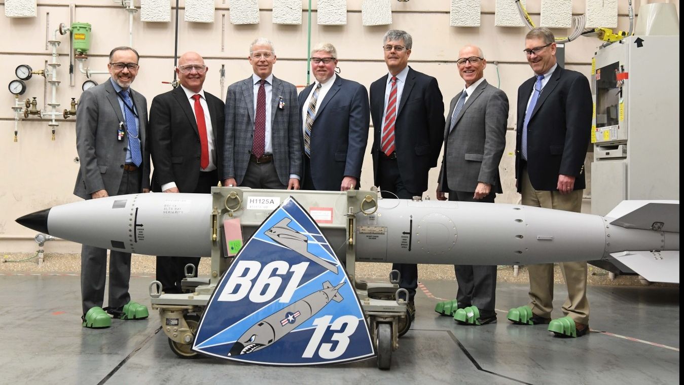 U.S. assembles first B61-13 nuclear bomb nearly a year ahead of schedule, only for strategic bombers