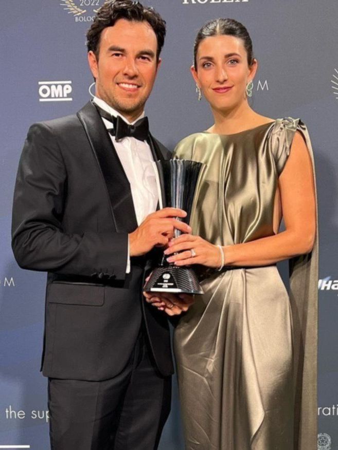 La historia de Checo Pérez y su esposa Carola Martínez