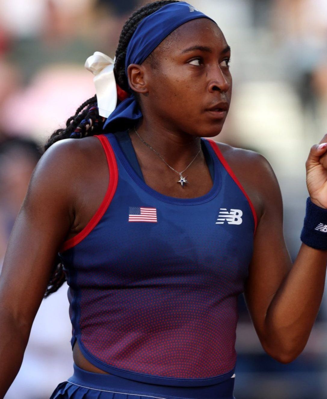 La historia de Coco Gauff, la abanderada récord que sigue avanzando en París