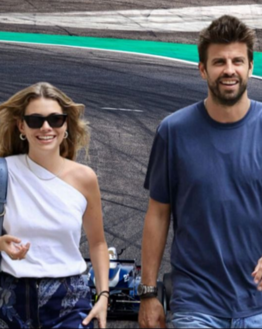 El romántico debut de Gerard Piqué y Clara Chía en el GP de España: ¡imperdible!