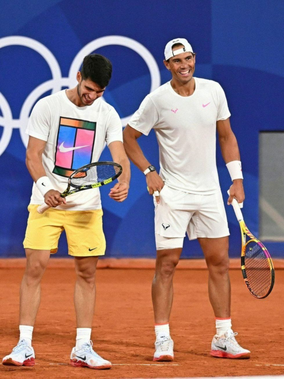 Reflexiones de Carlos Alcaraz tras jugar con su ídolo Rafael Nadal