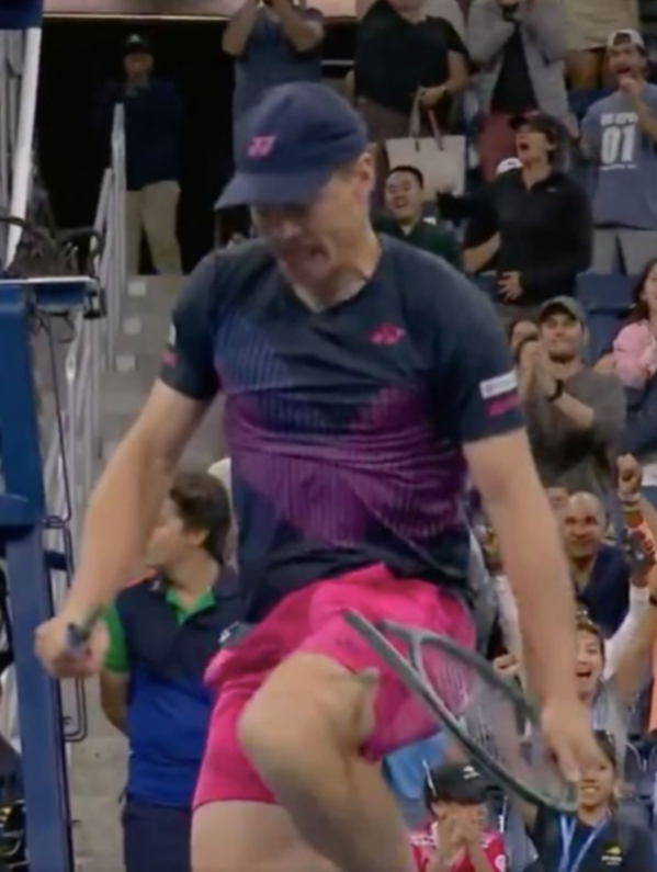 ¡Partió una raqueta a la mitad! El “increíble Hulk del US Open”