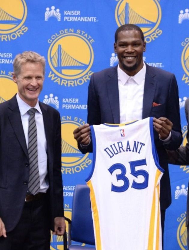 A 8 años: el día que Kevin Durant fue a los Warriors por culpa de LeBron