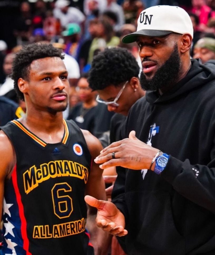 El insólito límite que LeBron James le puso a Bronny: “No puede llamarme `papá´”