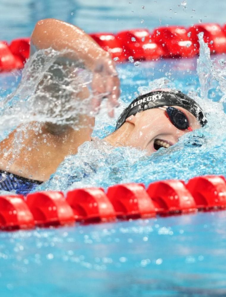 Katie Ledecky y un tiempo en los 1.500 metros que la perfila para el oro